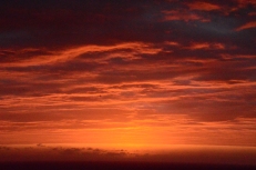Eucla sunset across the Nullarbor
